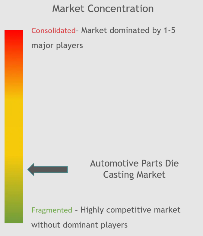 Automotive Parts Die Casting Market Concentration